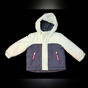 Cat & Jack Two-Tone, 3-in-1 Hooded Coat (18M)